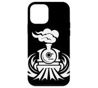 Dessin d'une locomotive à vapeur Coque pour iPhone 12 mini