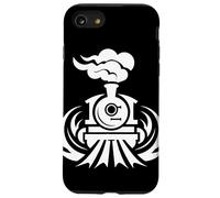 Dessin d'une locomotive à vapeur Coque pour iPhone SE (2020) / 7 / 8