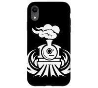 Dessin d'une locomotive à vapeur Coque pour iPhone XR