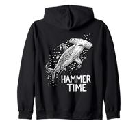 Dessin en Forme de Requin Hammer Time Sweat à Capuche