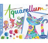 Sentosphère Kit peinture Aquarellum Junior Chats – Initier à l'art – Dès 6 ans – Fabriqué en France