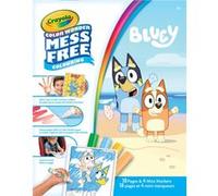 Crayola Kit de coloriage Color Wonder Bluey 18 pages 4 marqueurs 3-5 ans
