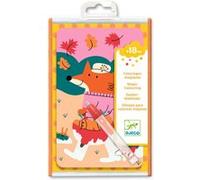 Dessin et coloriage enfant Djeco 4 saisons Multicolore