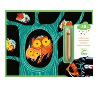 Dessin et coloriage enfant Djeco Animaux à découvrir Multicolore E