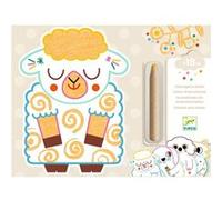 Dessin et coloriage enfant Djeco Animaux familiers à révéler Multicolore E