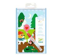 Dessin et coloriage enfant Djeco Au square