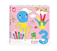 Dessin et coloriage enfant Janod My Arts et Crafts 8 Tableaux et 10 Dessins en Pas à Pas