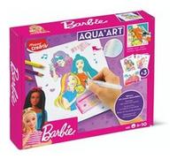 MAPED Creativ - Aqua'Art Danse - Activité Aquarelle pour Enfants - Coloriage aux Crayons Aquarellables + Pinceau à Eau sur Supports Métallisés - 3 Affiches à Colorier et Personnaliser - Dès 7 Ans