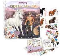 Dessin et coloriage enfant Miss Melody Dress me up Multicolore G