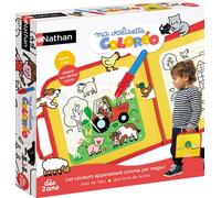 Nathan – Jeu créatif – Ma valisette Coloréo – Coloriage magique à l'eau – Portable