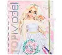 Depesche Livre de stickers TOPModel Wedding Special 12393 — 60 pages, pochoir, échantillons tissus