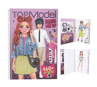 Dessin et coloriage enfant Top Model Dress Me Up Rebel Kitty