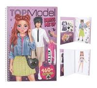 Dessin et coloriage enfant Top Model Dress Me Up Rebel Kitty Multicolore E