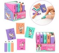Top Model – Dessin et coloriage enfant – Gomme, livre et crayon Multicolore G