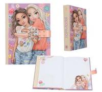 Dessin et coloriage enfant Journal à code secret avec son Girl Power