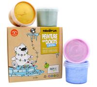 Set de peinture aux doigts scintill