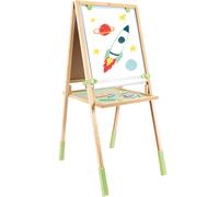 Hape Step Up Bamboo Easel Doré