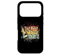Dessin rétro Just Beat The Devil Out of It Artiste Coque pour iPhone 17 Pro