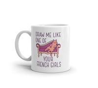 Dessine-Moi Comme Une De Tes Filles Françaises Tasse À Café Élégantes Tasse Céramique Mug Pour Bureau Lait Chocolat Chaud 330Ml