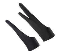 Dessiner des gants | Dessiner des gants pour artistes | Gants d'art anti-salissure, anti-toucher pour tablettes numériques, croquis, peinture et design graphique | Mains à deux doigts respirantes