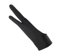 Dessiner des gants | Dessiner des gants pour artistes | Gants d'art anti-salissure, anti-toucher pour tablettes numériques, croquis, peinture et design graphique | Mains à deux doigts respirantes