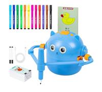 Dessiner Des Robots Pour | Robot De Peinture Interactif Avec 100 Cartes À Motifs | Jouet D'apprentissage Créatif Pour Le Dessin Et L'artisanat | Cadeau Pour La Famille De La Maternelle Des Enf
