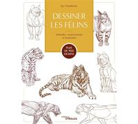 Dessiner les félins - Joe Weatherly - Eyrolles - broché - Guide
