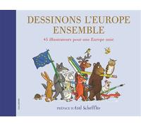 Dessinons l'Europe ensemble 45 illustrateurs pour une Europe unie - Collectif - Gallimard jeunesse - cartonné - Document jeunesse dès 6 ans