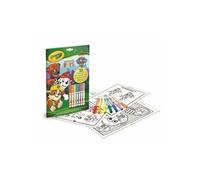 CRAYOLA - Album d'Activités et de Coloriage La Pat' Patrouille, 32 Pages de Coloriage et 7 Feutres Lavables Inclus, Activité Créative pour la Maison ou les Voyages, 04-6918G