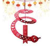 Dessins animés de serpent en papier - Dessins animés de décoration de serpent du Nouvel An | Ornement en papier de serpent 2025, ornements de serpent porte-bonheur, ornement de serpent de l'année Nue