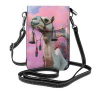 Dessins animés mignons. Ce sac à bandoulière léger et unisexe à rabat libère vos mains et est adapté pour les voyages, les vacances et une utilisation quotidienne., Le son clair des cloches de chameau