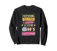 Dessins animés rétro années 80 Vintage années 80 Nostalgie 90s TV Show Sweatshirt