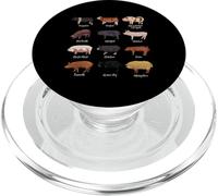 Dessins de porcs - Races de porcs PopSockets PopGrip pour MagSafe