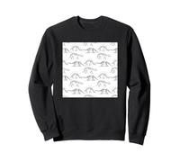 Dessins de squelette de dinosaure Sweatshirt