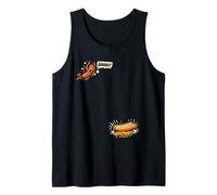 Dessins drôles d'humour de plongée à Hot-Dog Débardeur