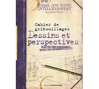 Dessins et perspectives - cahier de gribouillage - Plus de 100 exercices pour se relaxer... - Corentin Osouf - Contre-Dires - broché - Livre-jeu