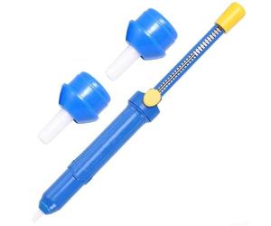 Dessoudage manuel avec forte aspiration pour retrait de soudure PCB, outil antidérapant pour retrait d'étain pour réparation de circuits imprimés et électronique de bricolage