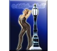 Dessous - Catsuit Ouvert En Dentelle Avec Lacets