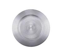 Dessous d'assiette empire argent