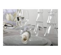 Dessous d'assiette empire argent - lot de 6