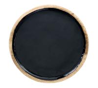 Dessous d'Assiette en Bois "Black Forest" 35cm Noir