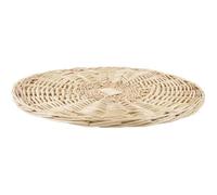 Dessous de plat - AUBRY GASPARD - Ø 30 cm - Osier blanc - Élégant et pratique - Idéal pour la table