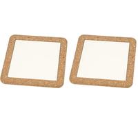 Dessous-de-Plat avec Cadre en liège (Lot de 2)