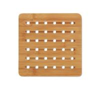 Dessous de plat carré Kian 20 cm - - Marron - Bois