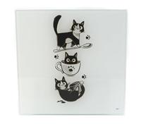 Dessous de Plat Cuisine Motifs Chatons Mia 20x20 cm