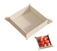 Dessous de plat de cuisine pour plats chauds | Tapis de découpe pliable en silicone multi-usage | Tapis de plat chaud résistant à la chaleur | Pour la maison, la cuisine, l'extérieur, le jardin, le