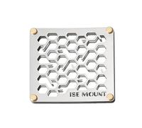 Dessous De Plat en Acier Inoxydable - Support De Refroidissement Extensible, Support pour Assiettes, Supports Antidérapant pour Casseroles | 4,72x4,72 Pouces, Tapis De De Marmite pour Tables À