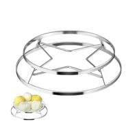 Dessous de Plat en Acier Inoxydable, Support d'isolation Thermique épaissi | Grille à vapeur lavable au lave-vaisselle | Support d'isolation thermique épais pour poêles à frire, casseroles et assiette
