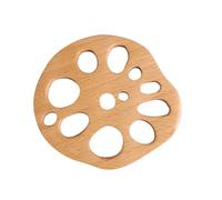 Dessous de plat en bois avec isolation thermique pour tasses à café et décoration de la maison
