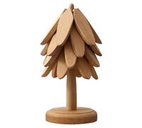 Dessous De Plat en Bois en Forme D Arbre,Tapis Résistant à la Chaleur pour Plat Chaud | Tapis Porte-Théière - pour Tasses Bols Poêles Cuisines Salles à Manger